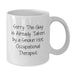 Funny Occupational Therapist Gifts from Friends for Valentine's Unique White Coffee Mugs - Additional