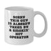 Funny Operator Gifts from Friends for Christmas Unique Operator White Coffee Mug - Additional