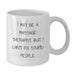 Funny Massage Therapist White Coffee Mug, Gifts from Friends for Massage Therapist, 'I May Be A Massage Therapist, But I Can't Fix Stupid People' Christmas Unique Gifts - Additional