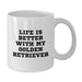 Golden Retriever Dog Lover Gifts from Friends for Birthday Unique Mugs - Additional