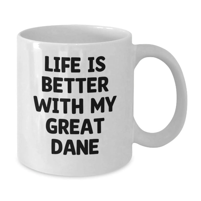 Funny Great Dane Dog Quotes Birthday Unique Gifts for Friends from Men Women Family - Additional