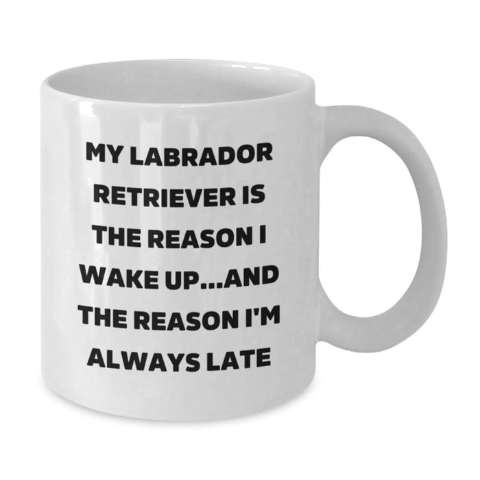 Funny Labrador Retriever Dog Lover Gifts from Men to Women - Valentine's Unique Gifts for Labrador Retriever Dog Owners, White Coffee Mug - Additional