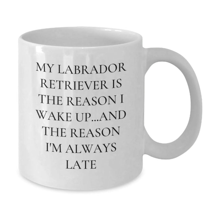 Funny Labrador Retriever Dog Gifts from Men for Women, Unique Valentine's Unique Coffee Mug for Labrador Retriever Dog Lovers - Additional