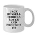 Funny Jack Russell Terrier Dog Lover Gifts from Men, Women, Friends, and Family for Birthday Unique Presents - Additional