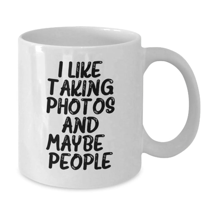 Funny Taking Photos White Coffee Mugs Gifts from Friends for Taking Photos Enthusiasts on Christmas Morning - Additional