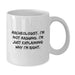 Fun Archeologist White Coffee Mugs Gifts for Archeologists from Friends, Unique Christmas Unique Gifts for Archeologists, Funny Quote Mug - Additional