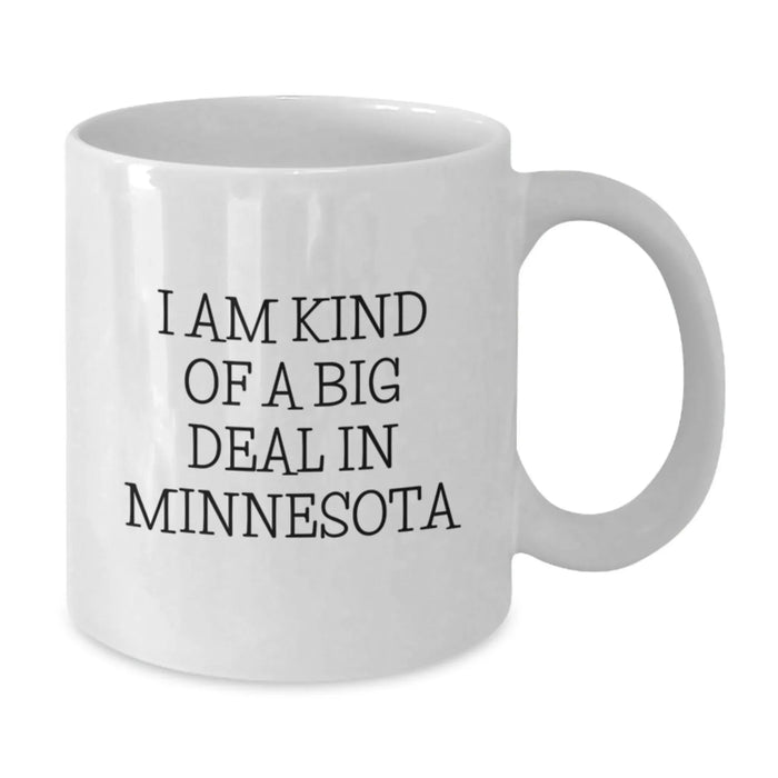 Funny Minnesota Gifts from Friends for Minnesota Coffee Lovers White Coffee Mug Gift Ideas for Christmas Unique Finds - Additional