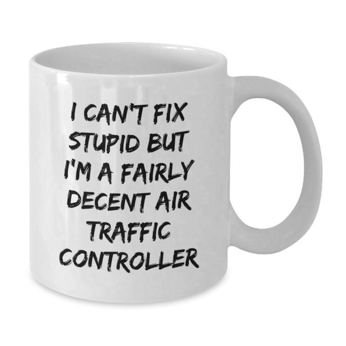Air Traffic Controller Humor Funny White Coffee Mugs Gifts from Friends for Christmas - Additional