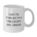Funny Oral Surgeon Gifts from Men to Men, White Coffee Mug for Valentine's Unique - Additional