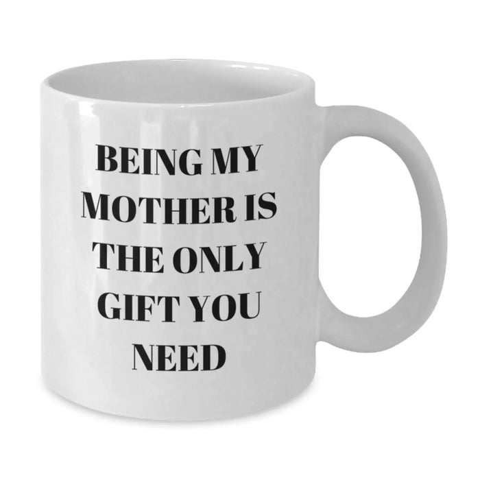 Funny White Coffee Mugs for Mom Gifts from Friends or Family on Birthday Unique Gift - Additional