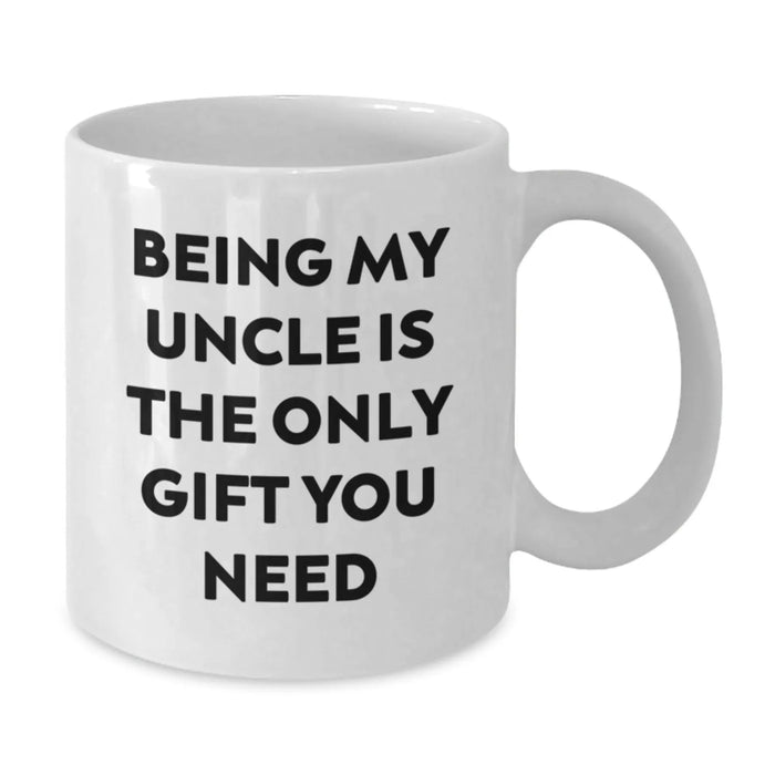 Funny Uncle Quotes White Coffee Mugs Gifts from Family to Uncle on Christmas Unique Gifts - Additional