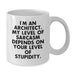 Architect Humor Funny White Coffee Mug, Gift for Architect Friends, Father's Day Unique Gifts from Family to Men - Additional