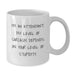 Sarcastic Attendant Christmas Unique Gifts from Friends, Unique White Coffee Mug, I'm An Attendant, Funny Quote - Additional