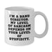 Funny Band Director Gifts for Men White Coffee Mug - Perfect for Birthday Unique Gifts from Friends - White Coffee Mug with 'I'm A Band Director' Quote - Additional