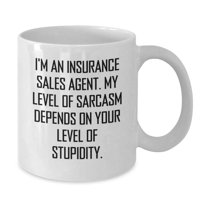 Funny Insurance Sales Agent Gifts from Men, Unique Christmas Unique Gifts for Insurance Sales Agent Friends - Additional