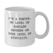 Porter Gifts, Funny Quote White Coffee Mug for Mom, I'm A Porter Gifts from Men, Unique Gifts on Mother's Day - Additional