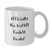 Gifts from Men - Officially The World's Coolest Dealer Quote on White Coffee Mug, Funny Dealer Gifts for Men on Mother's Day - Additional