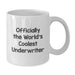Underwriter White Coffee Mug, Funny Quote, Gifts for Underwriter, from Friends, Valentine's Unique Gifts, Officially The World's Coolest Underwriter Mugs - Additional