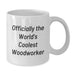 Funny Woodworker Gifts from Friends Unique White Coffee Mugs for Woodworkers, Perfect for Men, Women, Christmas Unique Gifts - Additional