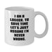 Funny Logger Unique Gifts for Birthday, Personalized White Coffee Mug, 'I Am A Logger To Save Time Let's Just Assume I'm Never Wrong' Funny Quote, Gifts from Men to Logger Friends and Family - Additional