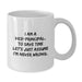 Funny Vice-principal Gifts from Friends, White Coffee Mug, Perfect for Christmas Unique Gifts for Vice-principal Men - Additional
