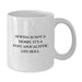 Funny Sewing Lover Gifts from Friends and Family for Graduation Unique White Coffee Mug 'Sewing Is Not A Hobby It's A Life Skill' - 11oz or 15oz Ceramic - Additional