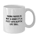 Funny Taking Photos Gifts for Friends, Unique White Coffee Mug for Graduation, 'Taking Photos Is Not A Hobby. It's A Post-apocalyptic Life Skill.' Quote Mug for Men, Women, Family, Coworkers - Additional