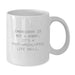 Funny Embroidery Gifts for Women from Men on Graduation Unique - White Coffee Mug with 'Embroidery Is Not A Hobby, It's A Post-apocalyptic Life Skill.' - Additional