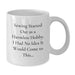 Funny Sewing Gift for Sewing Enthusiasts, White Coffee Mug with Inspirational Quote for Graduation Unique Gifts from Family to Friends - Additional
