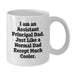 Funny Assistant Principal Gifts for Dad - White Coffee Mug - 'I Am An Assistant Principal Dad' - Additional