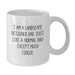 Gifts from Dad to Landscape Designer Graduation Unique Funny White Coffee Mugs, I'm a Landscape Designer Dad Except Much Cooler, Ideal Gift for Landscape Designer Men - Additional