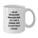Funny Operations Manager Dad Gifts, Unique White Coffee Mug for Men, Graduation Unique Gifts from Family, I'm An Operations Manager Dad Except Much Cooler - Additional
