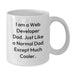 Funny Web Developer Gifts for Men from Dad, Unique White Coffee Mug for Graduation, Best Gifts for Web Developer Dads - Additional