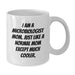 Funny Microbiologist Gifts for Graduation Unique - White Coffee Mug from Mom to Microbiologist Son Daughter - Additional