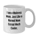 Funny Waitress Gifts from Mom, White Coffee Mug for Waitress, 'I Am A Waitress Mom' Ceramic Mugs for Graduation - Additional