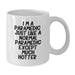 Funny Rescue Worker White Coffee Mug Gifts from Friends to Rescue Worker Graduates - 'I'm A Rescue Worker. Just Like A Normal Rescue Worker Except Much Hotter.' - Additional