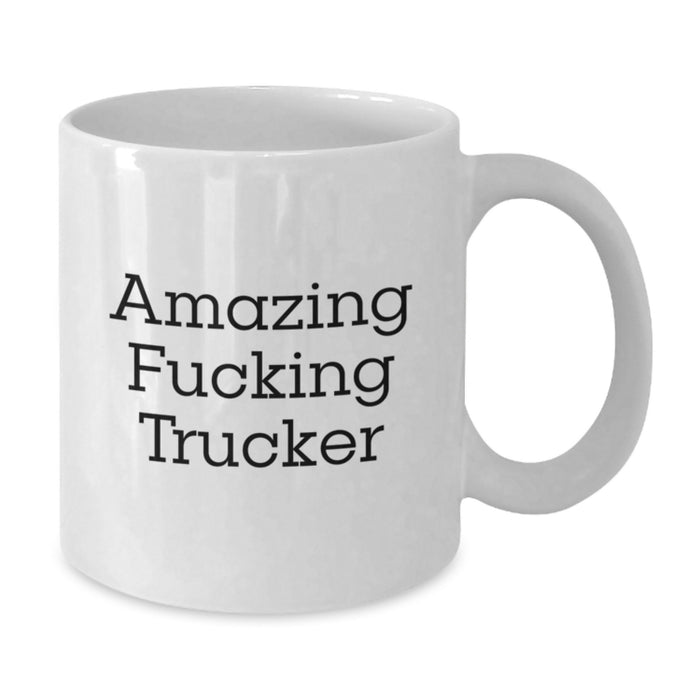 Funny Trucker Gifts from Men for Trucker Coffee Lover Friends Unique Graduation Unique Gifts - Additional
