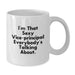 Funny Vice-principal Gifts for Men, Women, Friends, Coworkers, Family - I'm That Sexy Vice-principal Everybody's Talking About. White Coffee Mug, Unique Graduation Gifts from Loved Ones - Additional