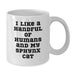 Funny Sphynx Cat Lover Gifts from Family for Sphynx Cat Enthusiasts and Coffee Lovers Graduation Unique Gifts White Coffee Mug - Additional