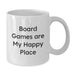 Funny Board Games Enthusiast Gifts from Friends for Birthday Morning White Coffee Mug - Additional