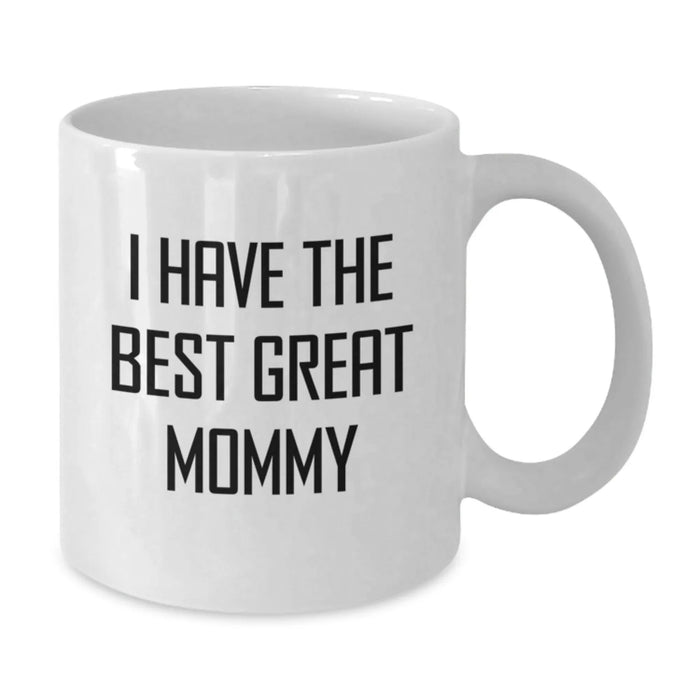 Funny Mommy Gifts from Women, Unique White Coffee Mugs for Mommy, Christmas Unique Gifts - Additional