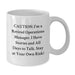 Funny Operations Manager White Coffee Mug Gifts for Men, Unique Christmas Unique Gifts from Family, Coworkers, Friends, or Women - Additional
