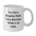 Funny Russian White Cat Dad Gifts for Friends - Russian White Cat Lover Coffee Mug, White Coffee Mug for Russian White Cat Enthusiasts, Birthday Unique Gifts from Friends - Additional