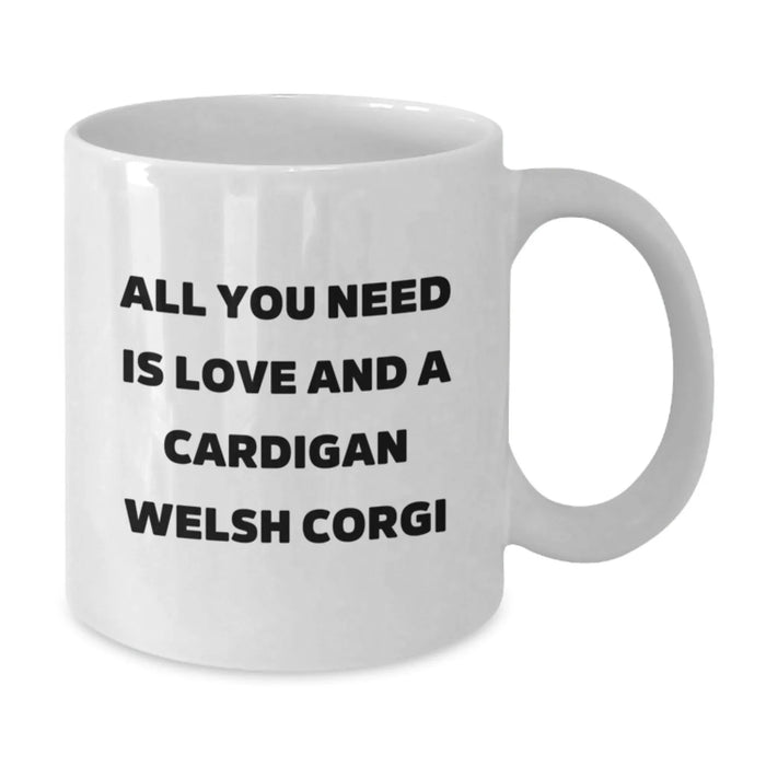 Funny Cardigan Welsh Corgi Dog White Coffee Mug Gifts from Family for Christmas Unique Presents - Additional
