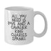 Funny Cavalier King Charles Spaniel Dog Gifts for Men Women Friends from Family - White Coffee Mug, All You Need Is Love And A Cavalier King Charles Spaniel - Additional
