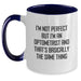 Funny Optometrist Gifts from Men, Women, Friends and Family for Valentine's Unique Two Tone Coffee Mug - Main