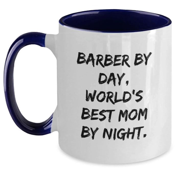 Barber's Delight, Funny Gifts from Men to Friends for Graduation - Two Tone Coffee Mug - Main