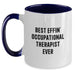 Gifts from Occupational Therapists, Funny Two Tone Coffee Mugs for Occupational Therapists, Unique Occupational Therapist Gifts on Mother's Day - Main
