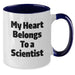 Funny Scientist Two Tone Coffee Mug Gifts from Family to Men, Perfect for Scientist Lover Birthday Unique Present - Additional