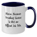 Funny Nurse Gifts from Men or Women to Coworkers, Friends, or Family - Two Tone Coffee Mug with 'Nurse Because Freaking genius Is Not An Official Job Title' - Additional